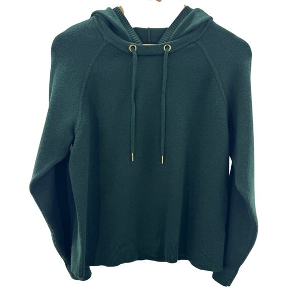 Anthropologie Moth Lania Hoodie in Green Women's Size Small Boho Comfy - Picture 2 of 8